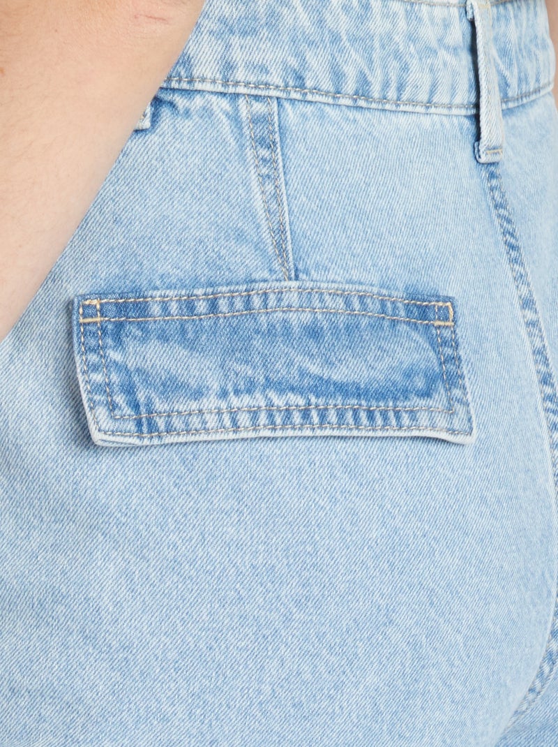Jeans paperbag blu - Kiabi