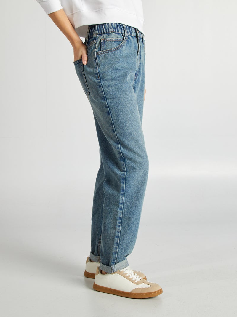 Jeans paperbag BLU - Kiabi
