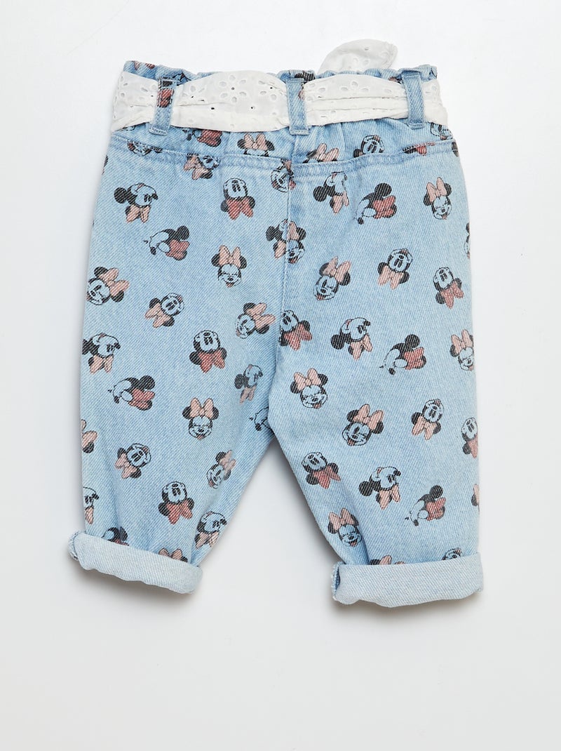 Jeans paperbag BLU - Kiabi