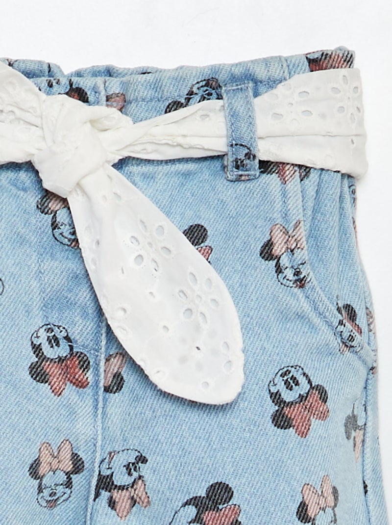 Jeans paperbag BLU - Kiabi