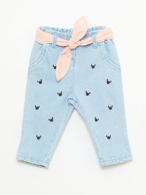 Jeans paperbag con motivo 'Minnie' 'Disney' - Kiabi