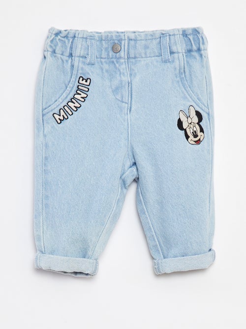 Jeans paperbag 'Disney' con risvolto sul fondo - Kiabi