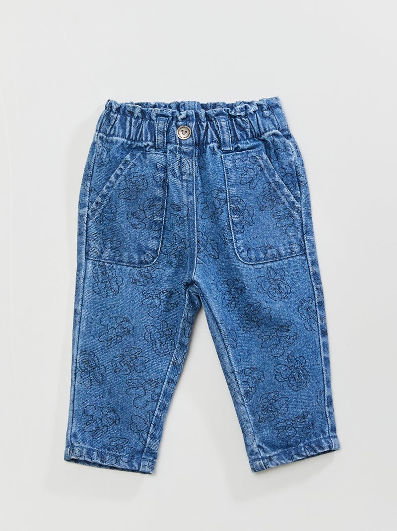 Jeans paperbag 'Minnie' 'Disney' BLU - Kiabi