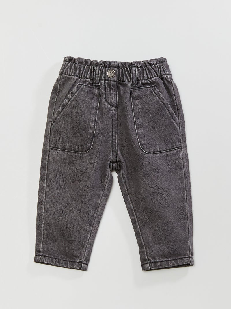 Jeans paperbag 'Minnie' 'Disney' GRIGIO - Kiabi