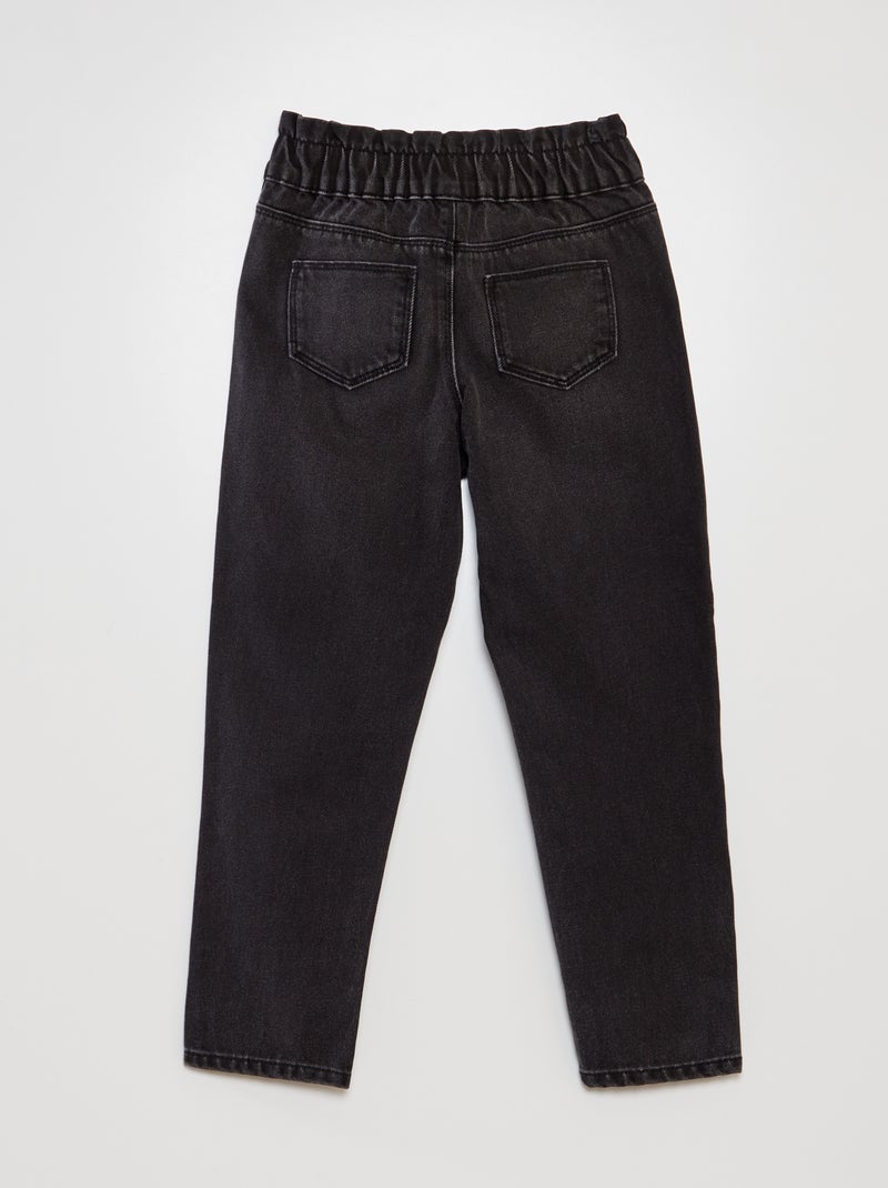 Jeans paperbag NERO - Kiabi