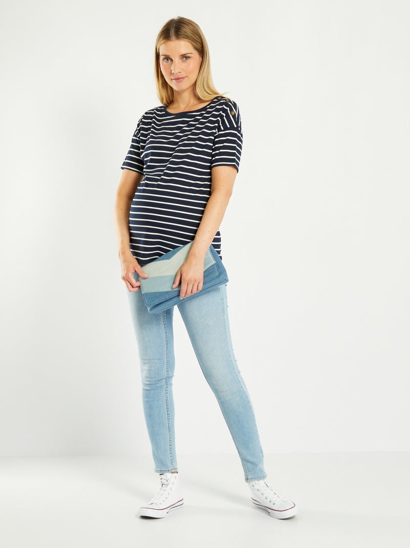 Jeans premaman blu - Kiabi