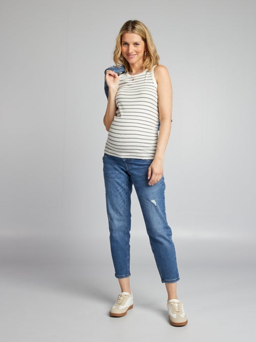 Jeans premaman con fascia - Only Maternity - Kiabi