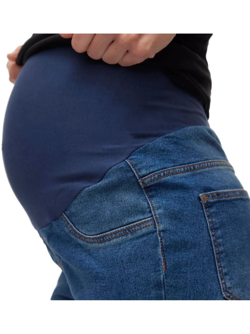 Jeans Premaman Skinny da Donna Mamalicious Blu - Kiabi