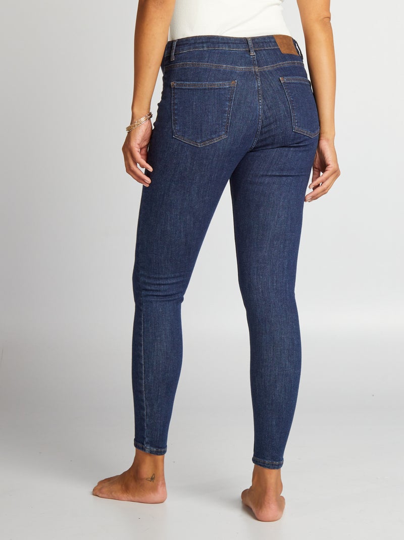 Jeans premaman skinny super stretch - Inizio gravidanza - piccola fascia BLU - Kiabi
