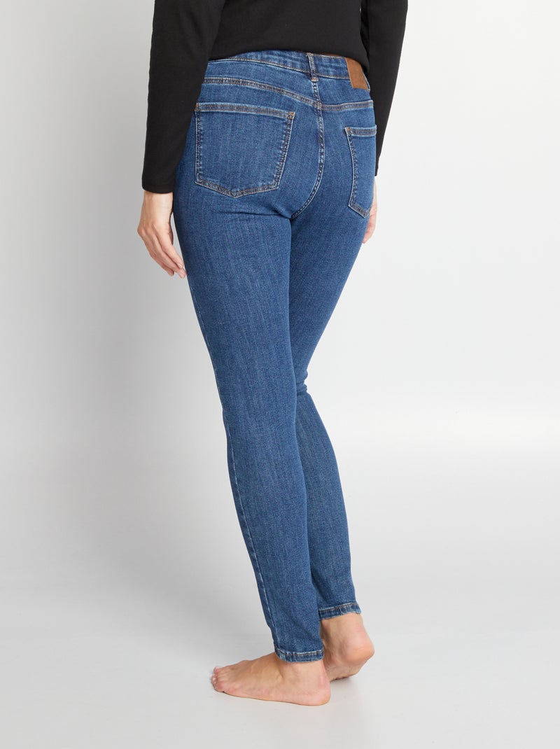 Jeans premaman skinny super stretch - Inizio gravidanza - piccola fascia BLU - Kiabi