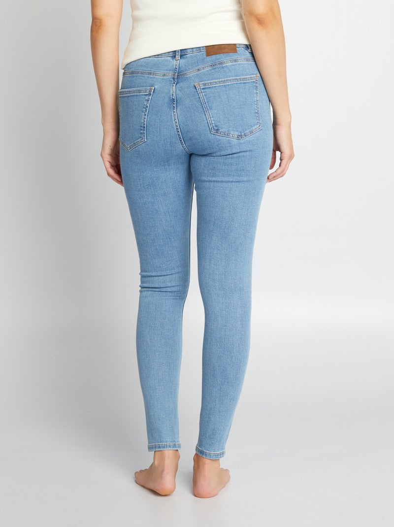 Jeans premaman skinny super stretch - Inizio gravidanza - piccola fascia blu - Kiabi