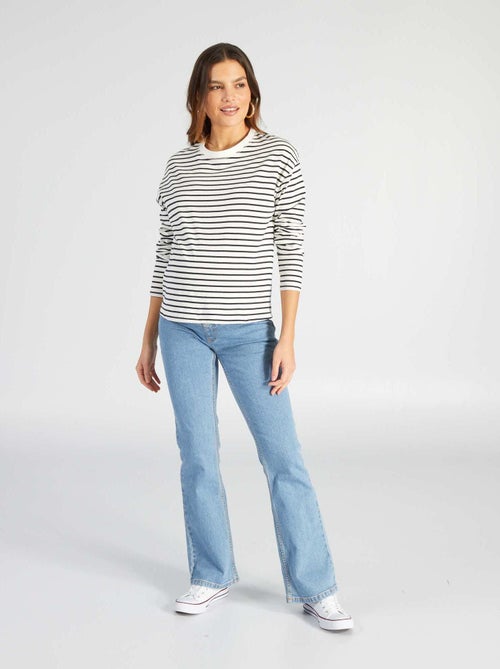 Jeans premaman taglio flare - Kiabi