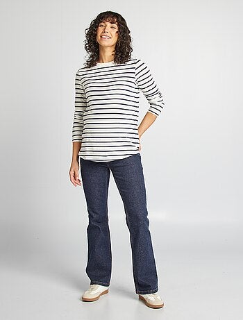 Jeans premaman taglio flare