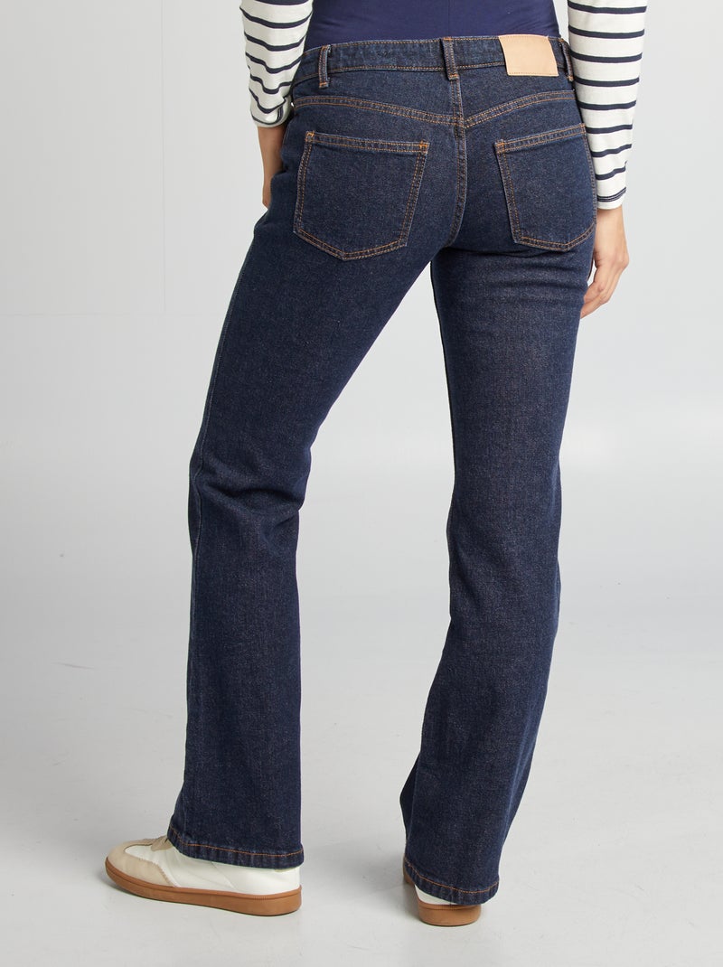 Jeans premaman taglio flare BLU - Kiabi