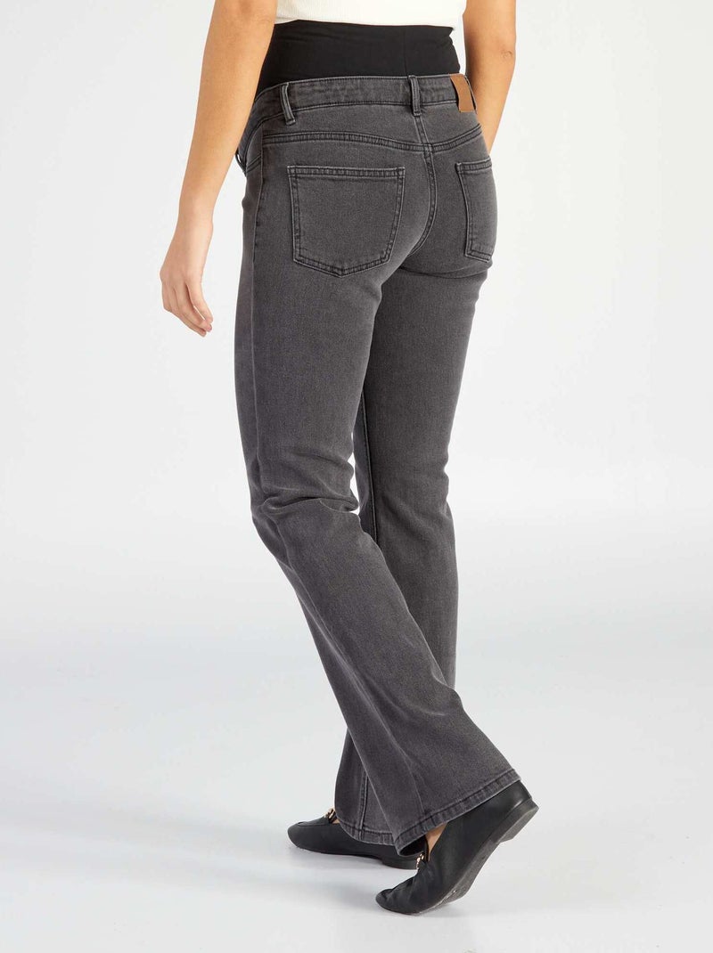 Jeans premaman taglio flare GRIGIO - Kiabi