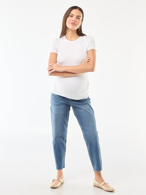 Jeans premaman taglio mom - Kiabi Jeans premaman taglio mom - Kiabi