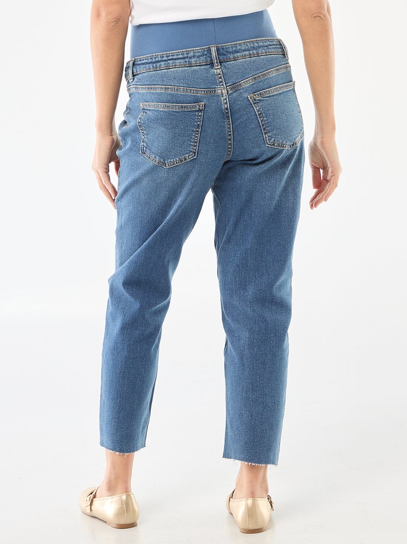 Jeans premaman taglio mom Blu - Kiabi