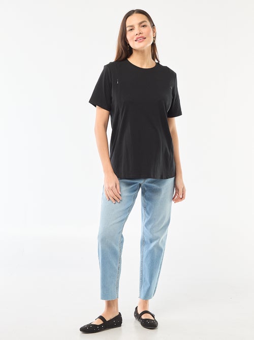 Jeans premaman taglio mom - Kiabi Jeans premaman taglio mom - Kiabi