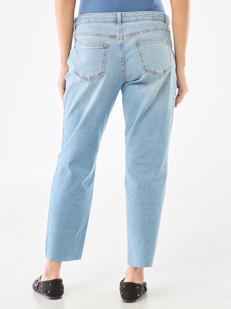 Jeans premaman taglio mom Blu - Kiabi
