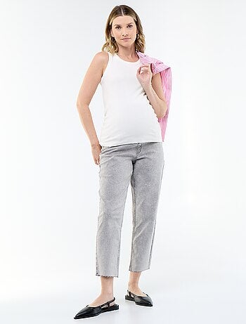 Jeans premaman taglio mom