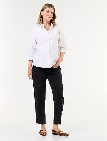 Jeans premaman taglio mom