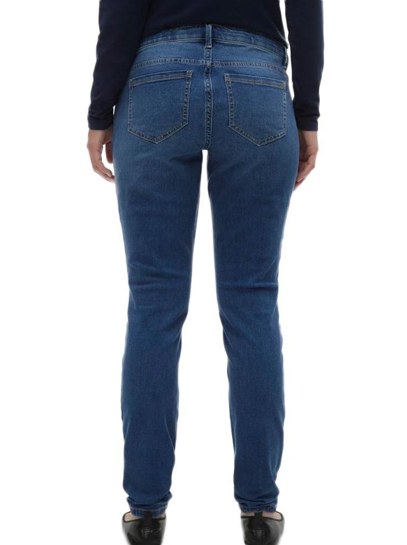 Jeans Premaman Vero Moda con Fascia Elastica Blu - Kiabi