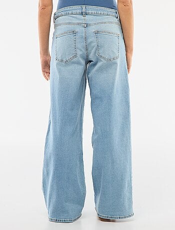 Jeans premaman wide leg