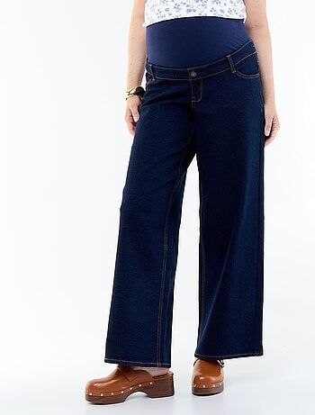 Jeans premaman wide leg