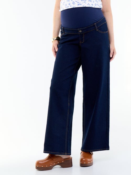 Jeans premaman wide leg - Kiabi