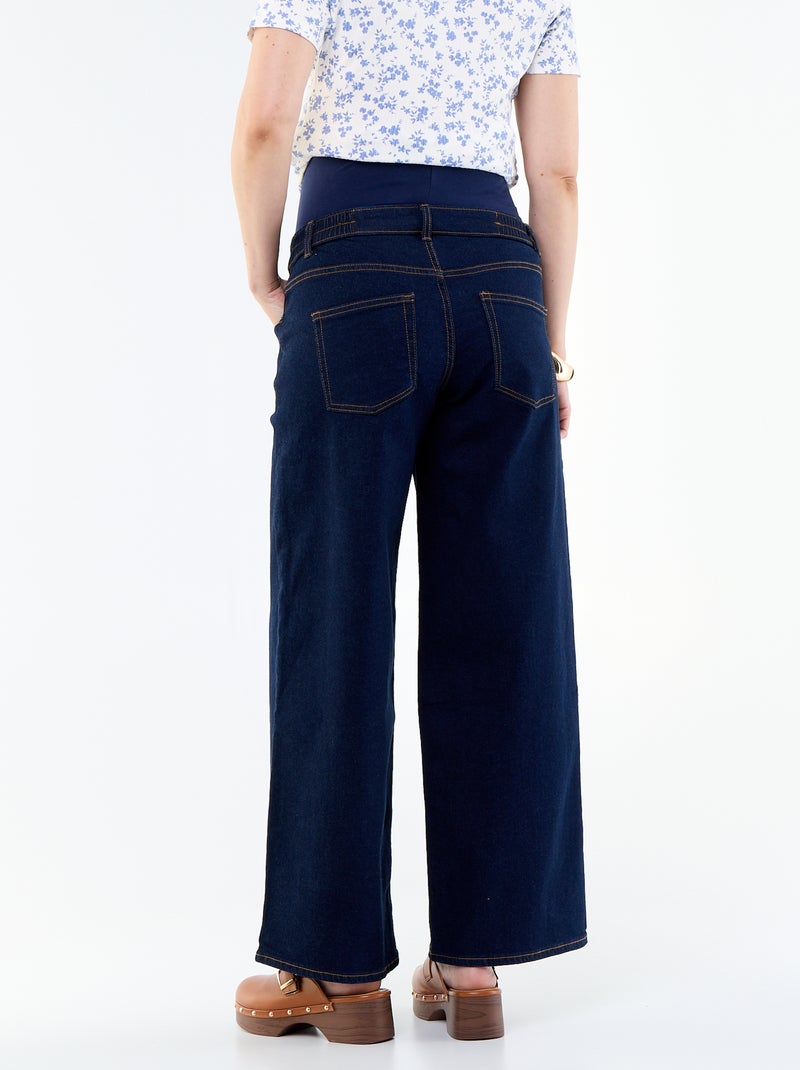 Jeans premaman wide leg Blu - Kiabi