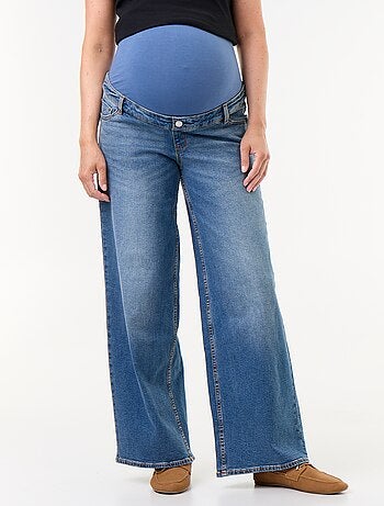 Jeans premaman wide leg
