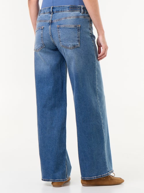 Jeans premaman wide leg - Kiabi