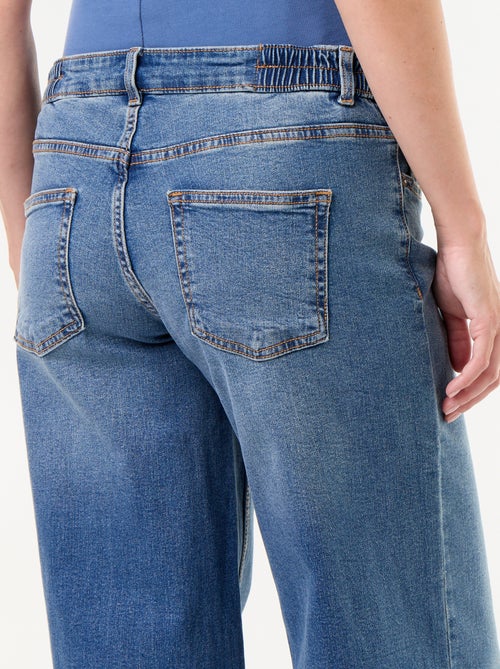Jeans premaman wide leg - Kiabi