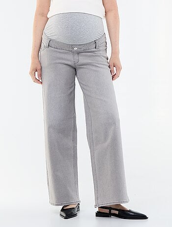 Jeans premaman wide leg
