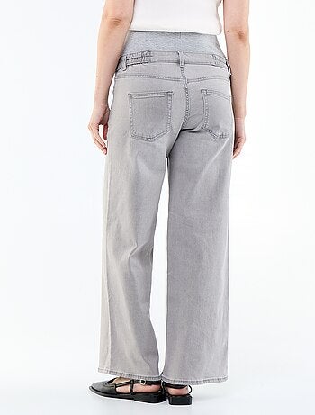 Jeans premaman wide leg