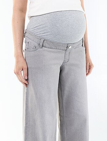 Jeans premaman wide leg