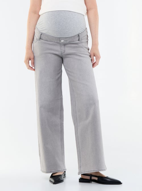 Jeans premaman wide leg - Kiabi