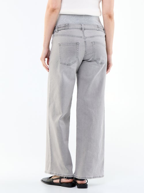 Jeans premaman wide leg - Kiabi