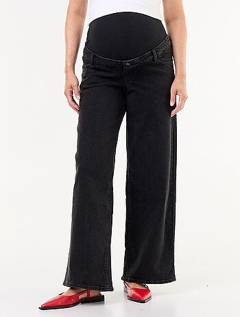 Jeans premaman wide leg