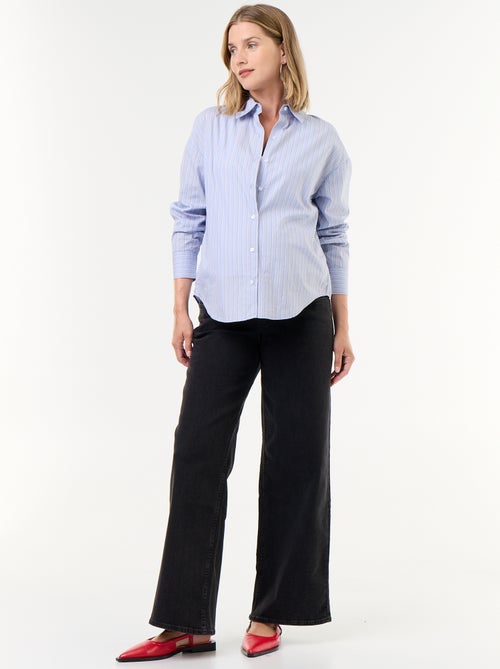Jeans premaman wide leg - Kiabi