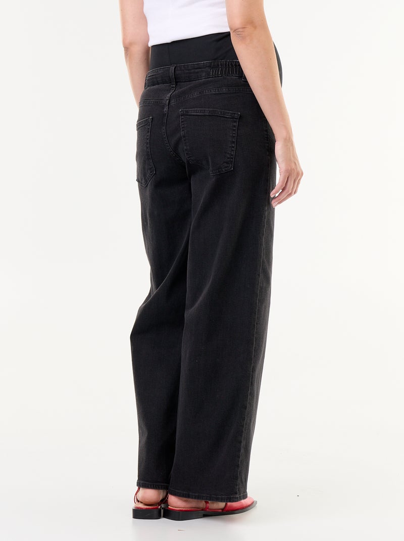 Jeans premaman wide leg Nero - Kiabi