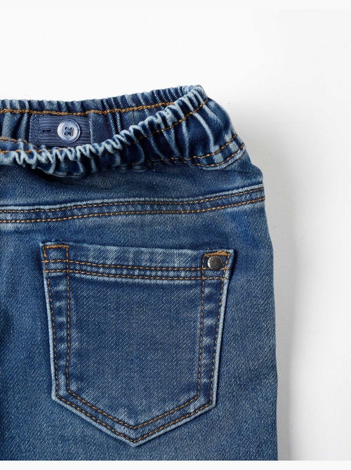 Jeans pull-on con coulisse - Kiabi