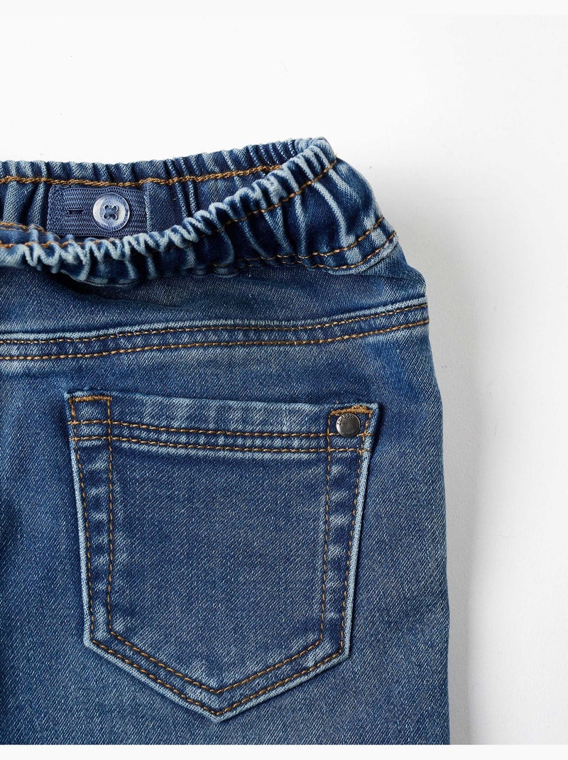 Jeans pull-on con coulisse Blu Blu - Kiabi