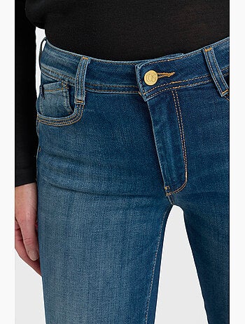 Jeans pulp regular Spazzy bleu N°3 'Le Temps Des Cerises'