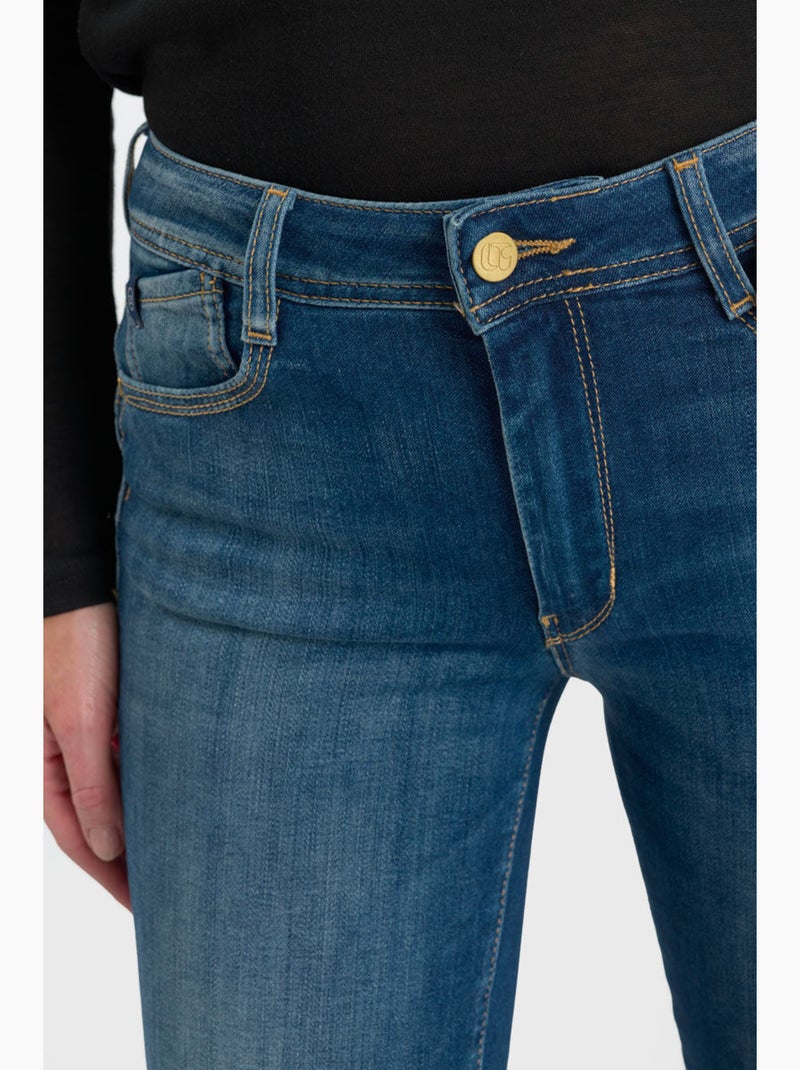 Jeans pulp regular Spazzy bleu N°3 'Le Temps Des Cerises' Blu - Kiabi