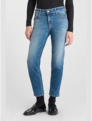 Jeans push-up dritto vita alta PULP, 7/8