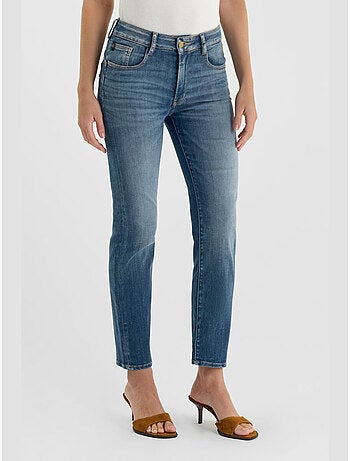 Jeans push-up dritto vita alta PULP, 7/8