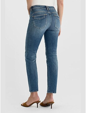 Jeans push-up dritto vita alta PULP, 7/8