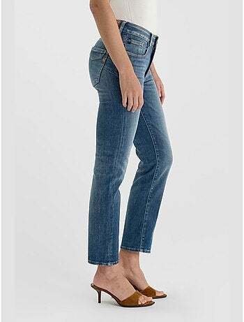 Jeans push-up dritto vita alta PULP, 7/8