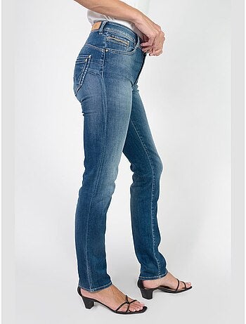Jeans push-up dritto vita alta PULP, lunghezza 34